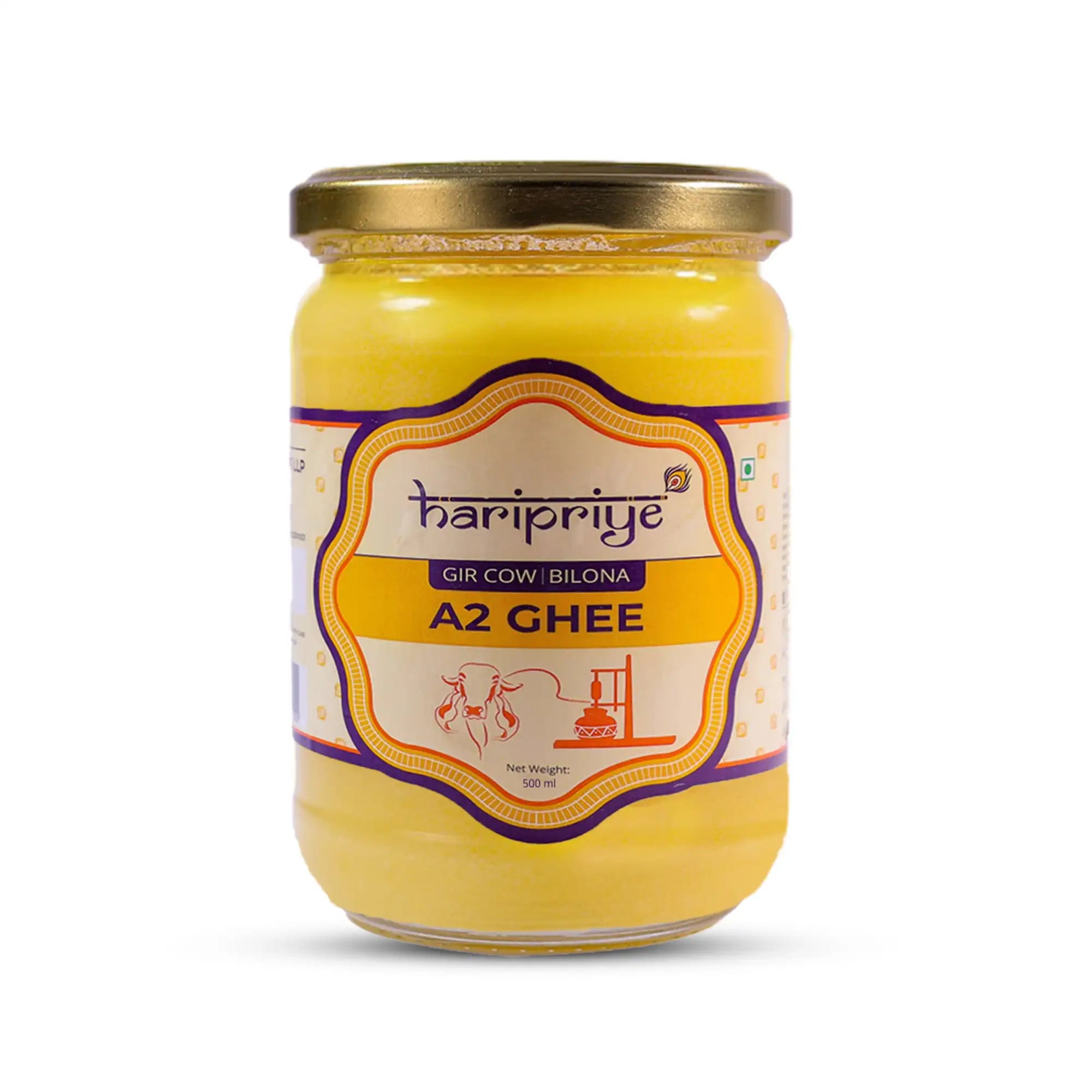 Organic A2 Gir Cow Ghee 500ml