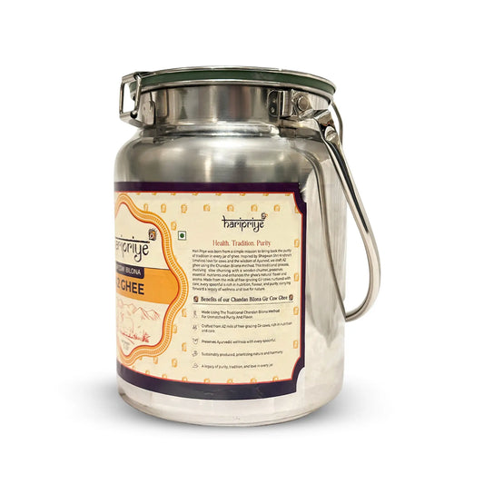 Organic A2 Gir Cow Ghee 5L
